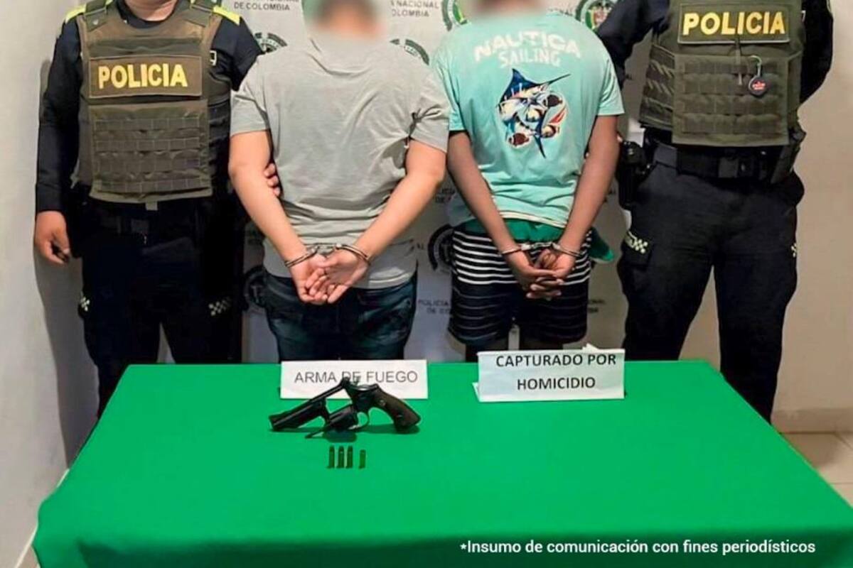 Estos son los 2 sicarios señalados de asesinar a ‘Carlitos’ en Olaya Herrera