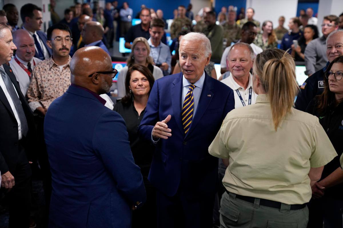 Joe Biden visitará, hoy, Florida tras el paso de huracán Idalia