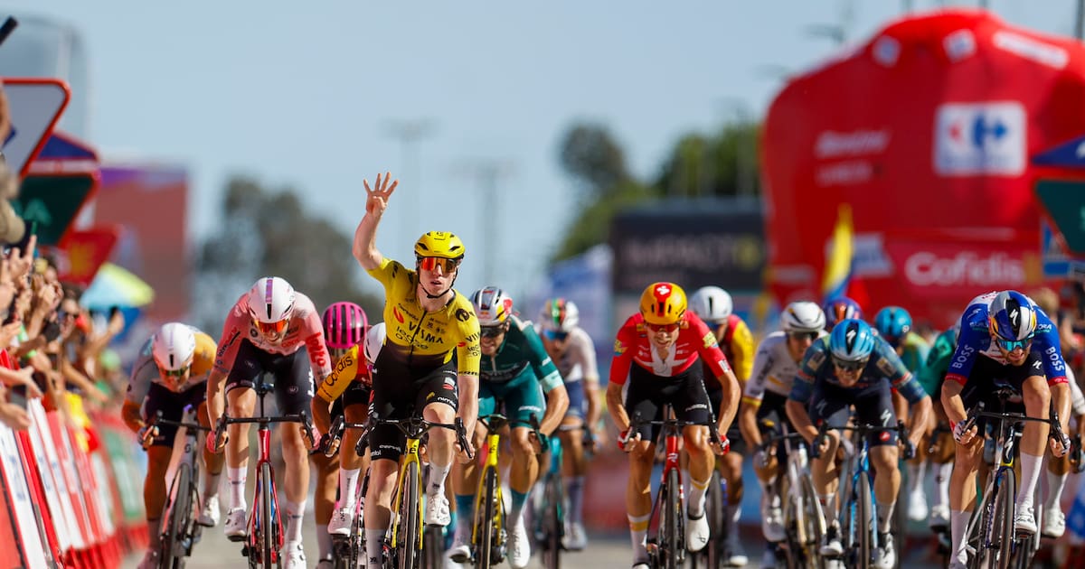 Photo: eluniversal.com.co Matthew Brennan conquistó su cuarta victoria en la Vuelta a España: así va la tabla