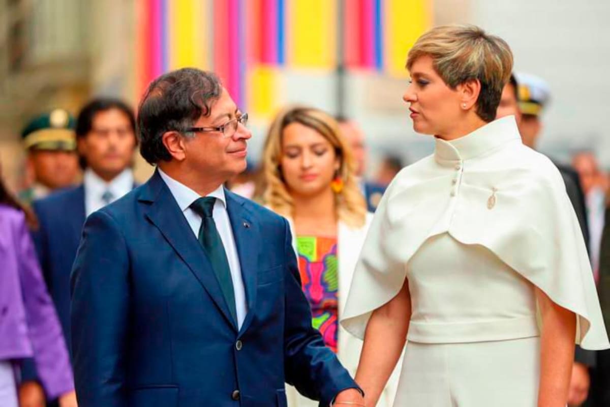 El emotivo mensaje de cumpleaños de Petro a su esposa Verónica Alcocer