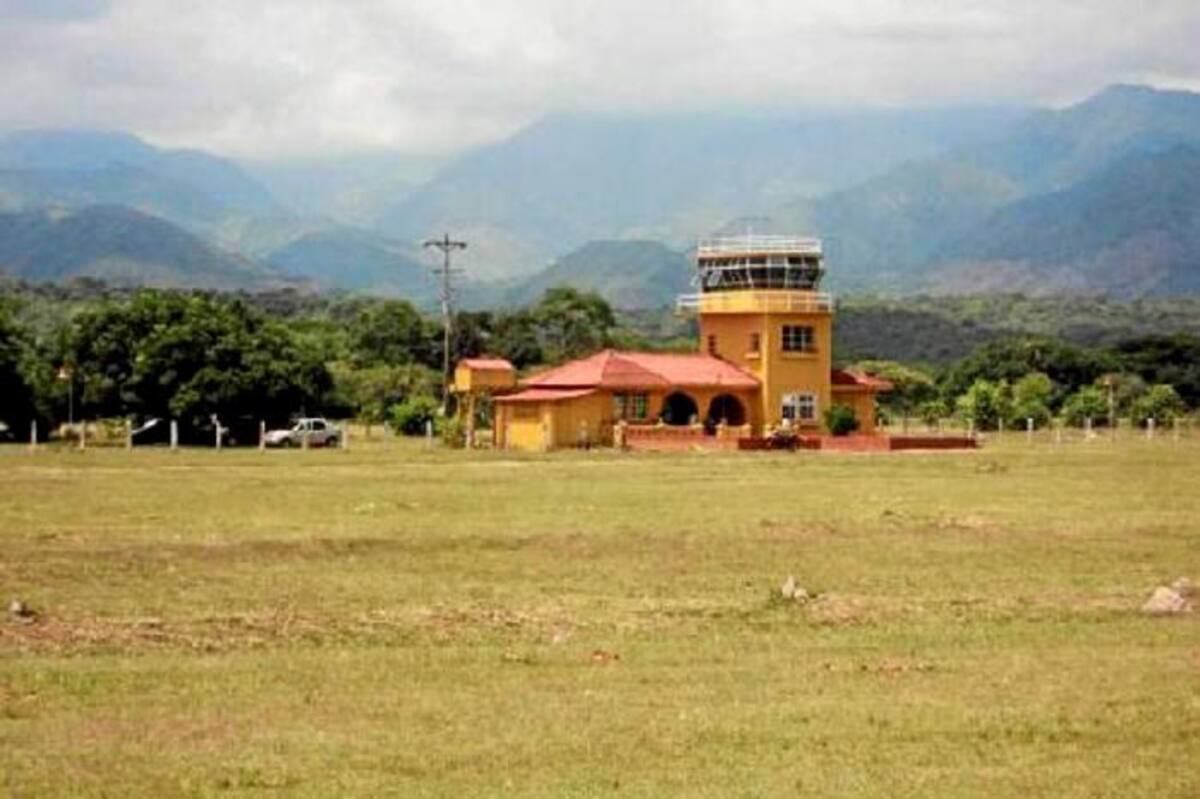 Aeropuerto Hacaritama de Aguachica, Cesar. Foto/Ilustración/Diario El Pilón