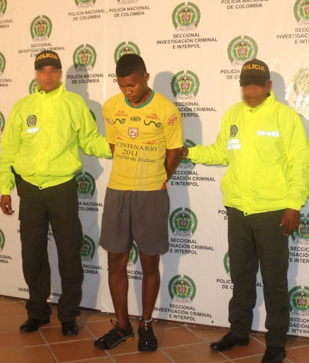 Alias ‘Alexito’ fue capturado en el Barrio Chino, cuando iba en un caballo, disfrutando de las fiestas de la Virgen de La Candelaria.