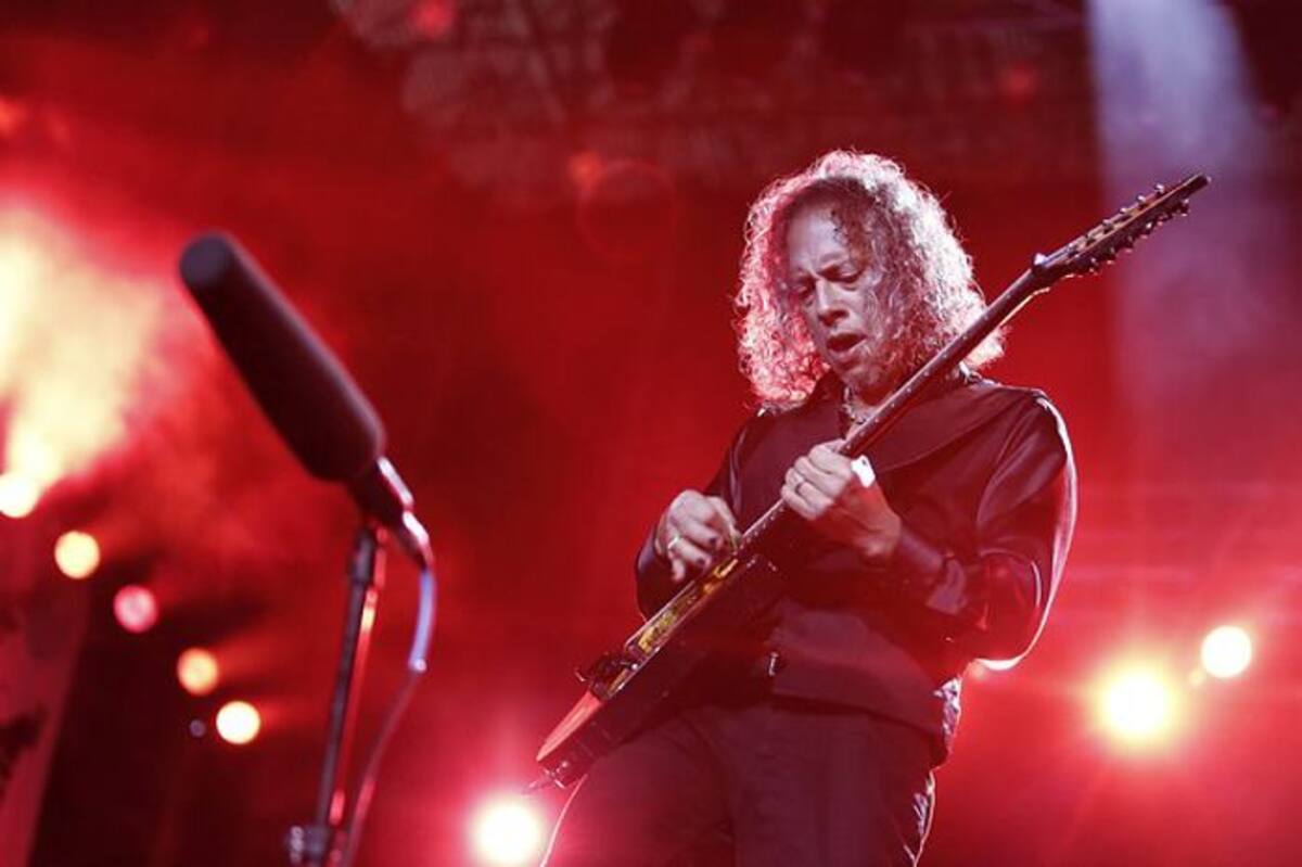 Metallica en Bogotá. COLPRENSA.