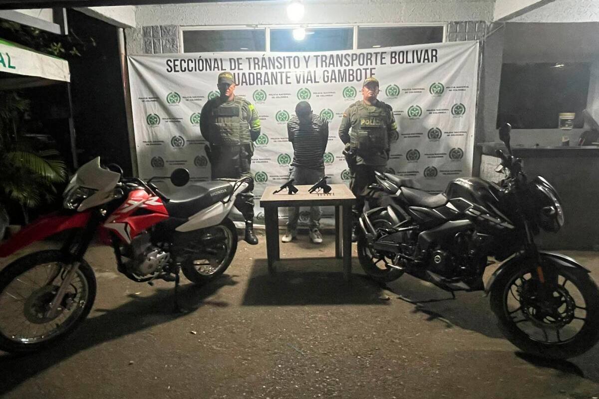 ¡Insólito! Robó en una moto hurtada; Policía lo persiguió y capturó