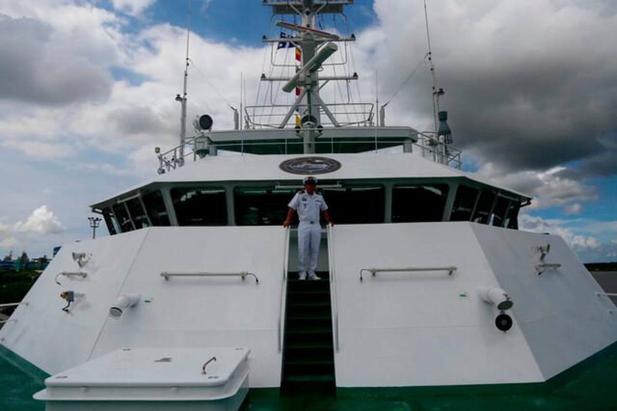 Así es el primer buque colombiano que estará en expedición antártica