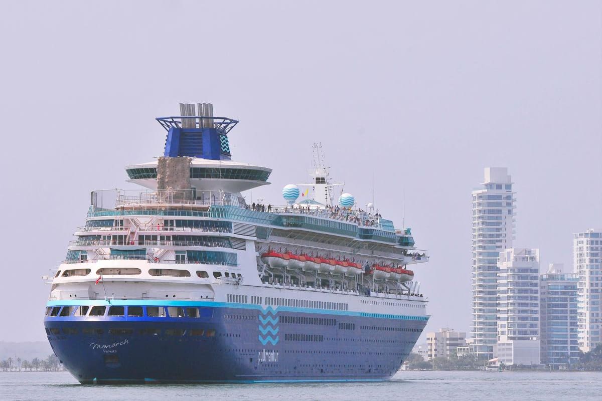 Monarch, el crucero que debe llegar a Cartagena ¿irá a cuarentena?
