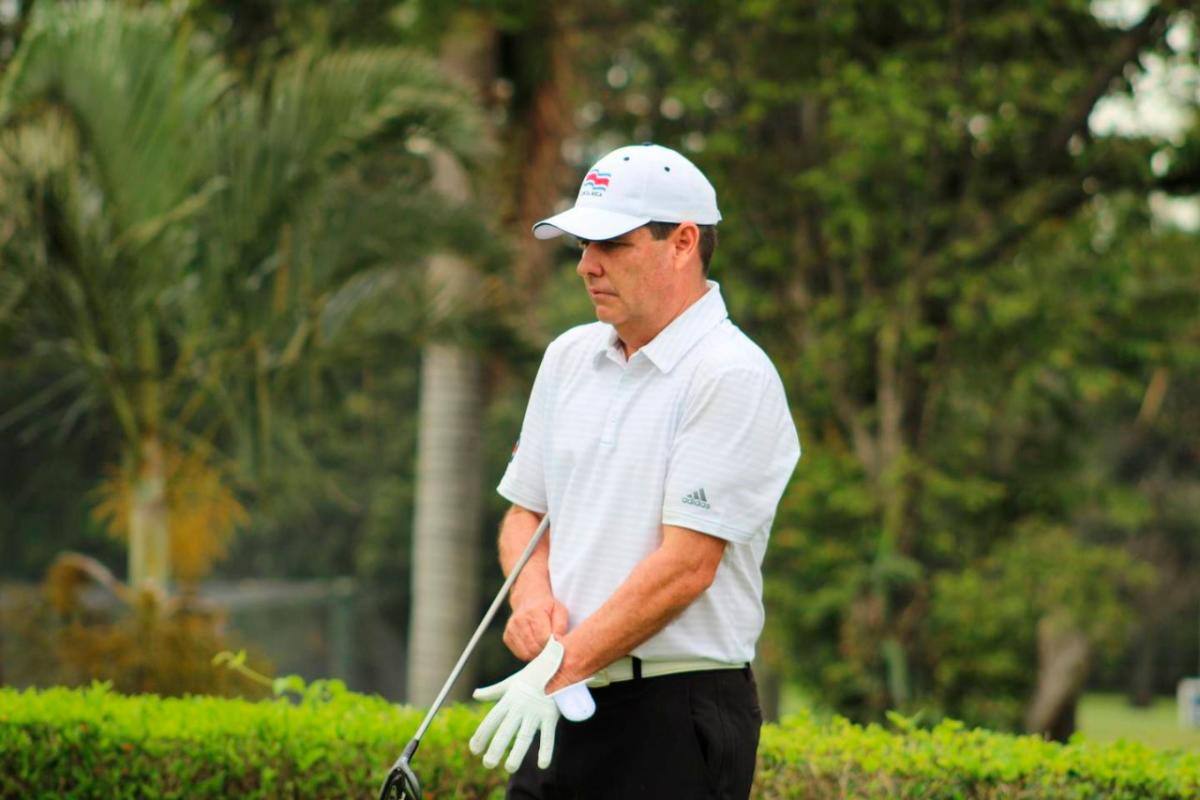 “Estoy muy contento de estar acá”: Álvaro Ortiz, golfista de Costa Rica