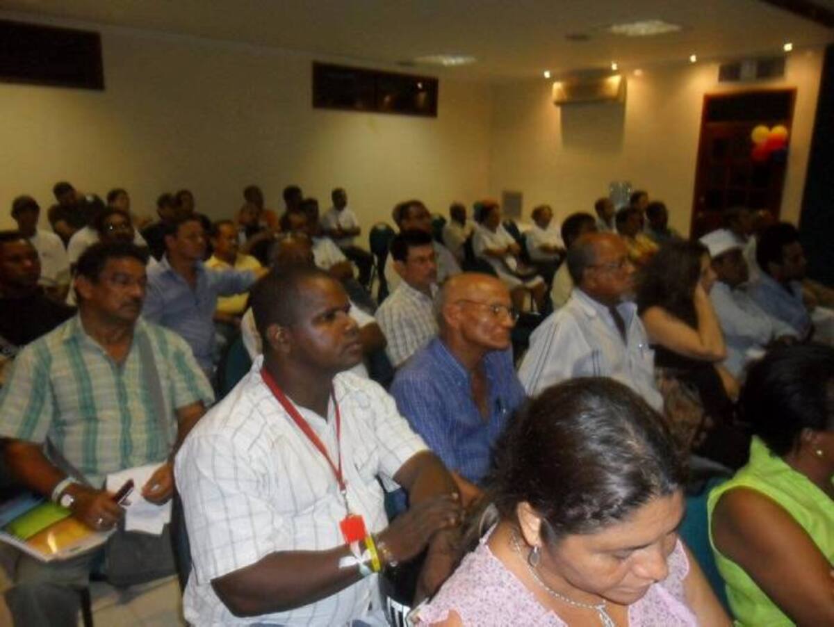 Los Progresistas criollos, seguidores de Petro, empezaron a sentar las bases de su movimiento político en la ciudad. cORTESÍA