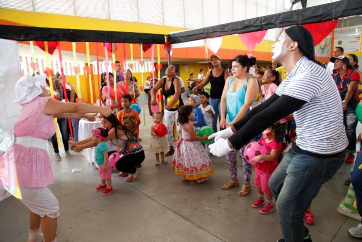 La actividad se realizó exaltando de manera especial los derechos que tienen los niños a amar y ser amados, a la educación, a la no discriminación y al buen trato. Aroldo Mestre-El Universal