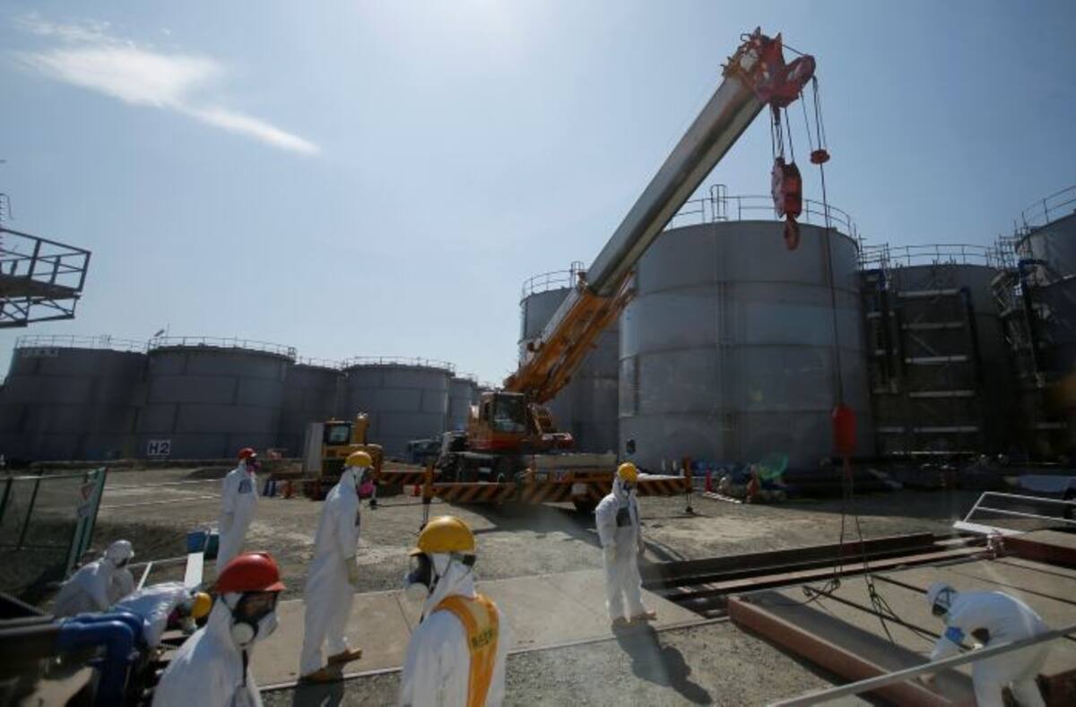 Central nuclear de Fukushima. AP Issei Kato