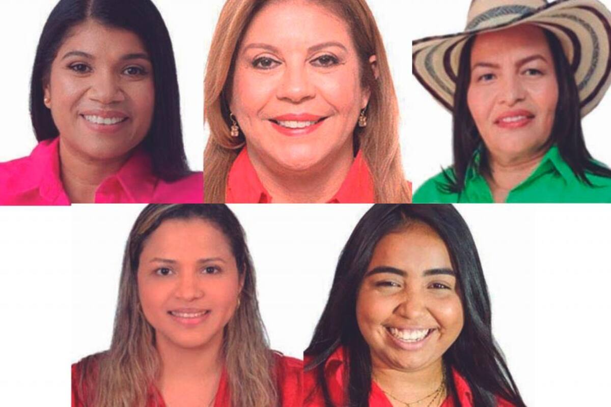 Solo 5 mujeres ganaron alcaldías en el departamento de Bolívar