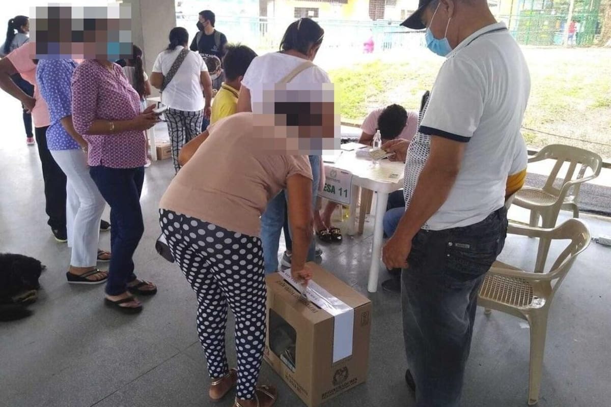 Ciudadana reportada como desaparecida, apareció votando en Sincelejo