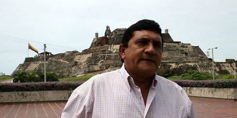 Poncho Zuleta llegó a Bosconia para acompañar a su hijo Kbeto, quien permanece en UCI