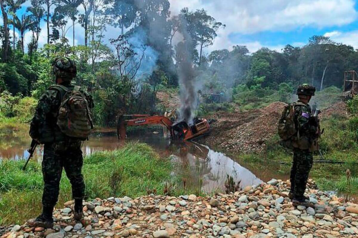 Disidencias deforestaron más de 68 mil árboles por minería ilegal en nariño