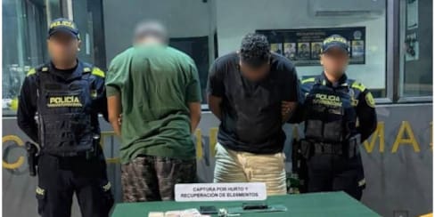 En persecución capturan a los 2 jóvenes que atracaron a un taxista en Daniel Lemaitre