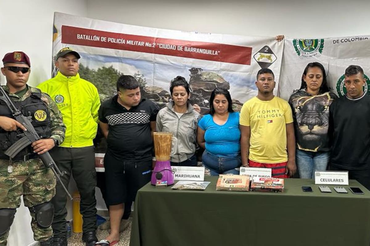 Duro golpe a ‘Los costeños’: 6 capturados y 8 notificaciones en cárceles