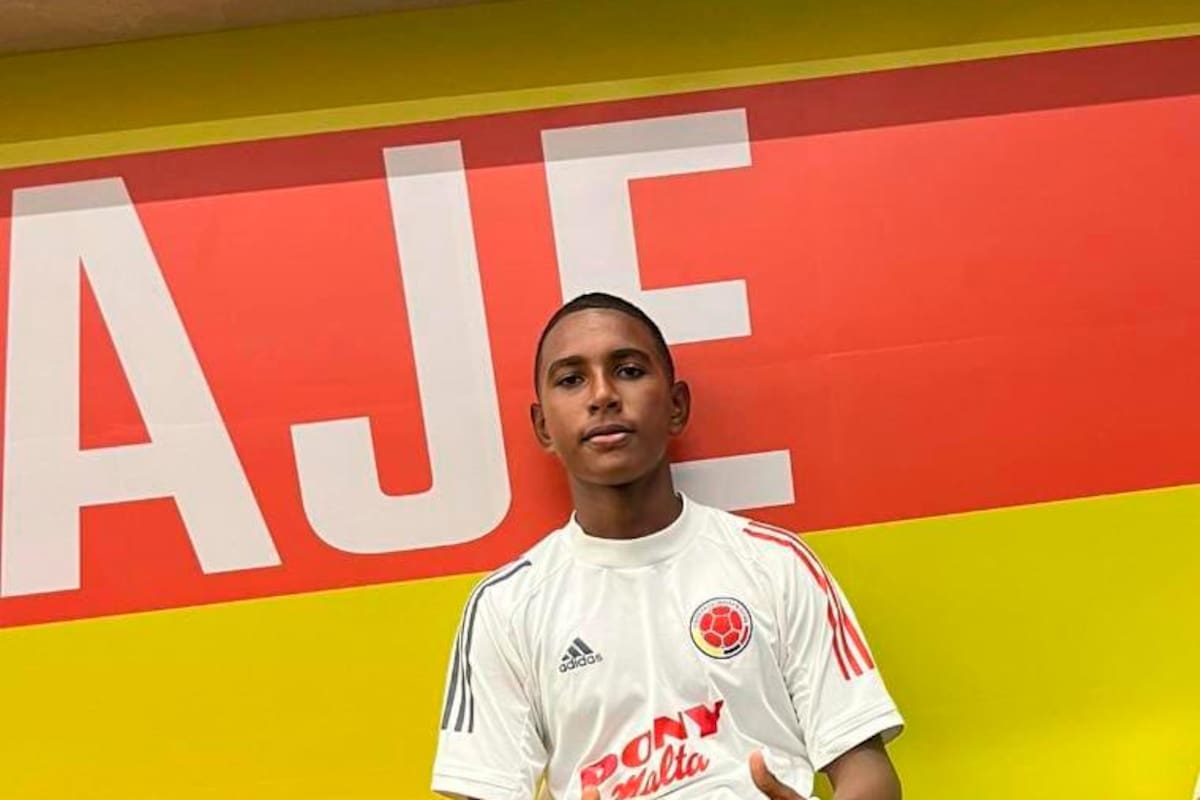 Miguel Agámez, el joven cartagenero convocado a la selección Colombia sub-15