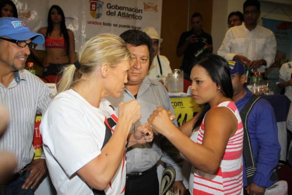 Enis Pacheco y Duda Yancovich Jorge Payares - Cortesía QHubo Barranquilla-