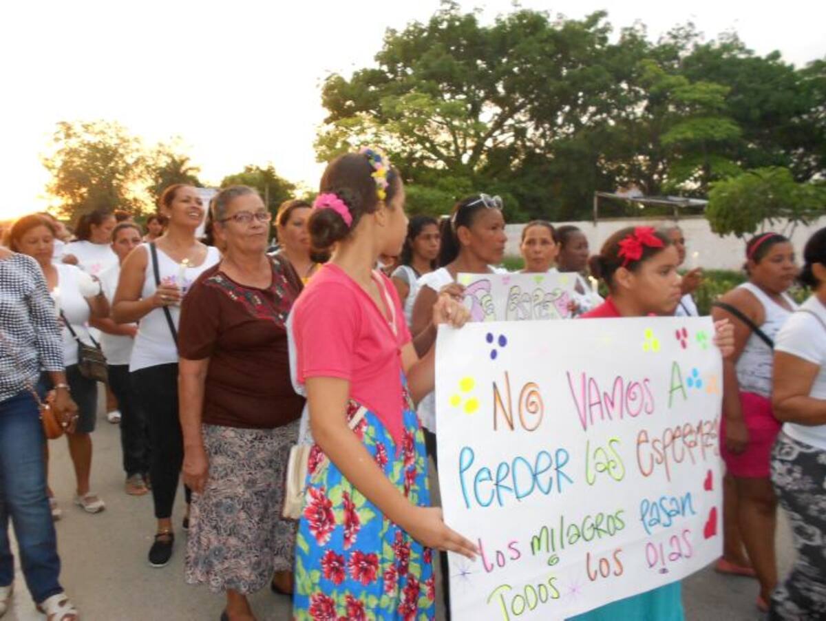 Familiares y amigos de María Angélica Cordero Morales siguen rogando por su pronto regreso. Cortesía