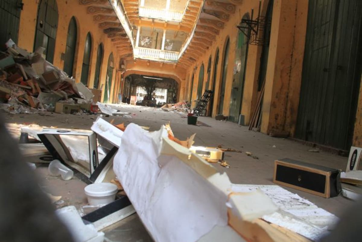 Por su deplorable estado, el Pasaje Dáger fue declarado en ruinas. ZENIA VALDELAMAR / EL UNIVERSAL