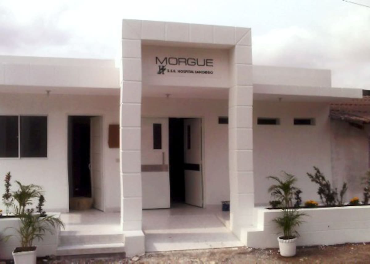 La antigua morgue de Cereté fue demolida y se construyó la nueva.