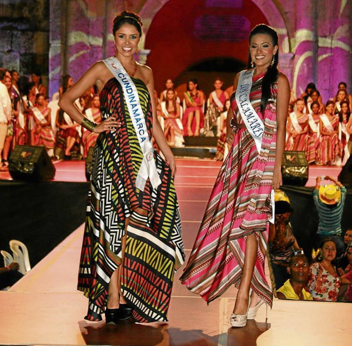 Stephanie Aldana, de Cundinamarca; y Wendy Almanza, de Los Calamares.