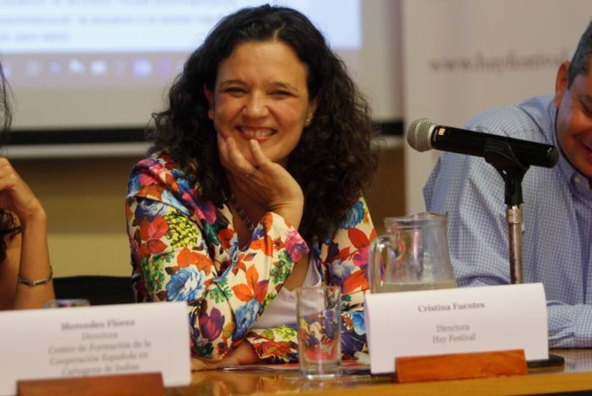 Cristina Fuentes Laroche lleva las riendas de Hay Festival Cartagena. Aroldo Mestre-El Universal
