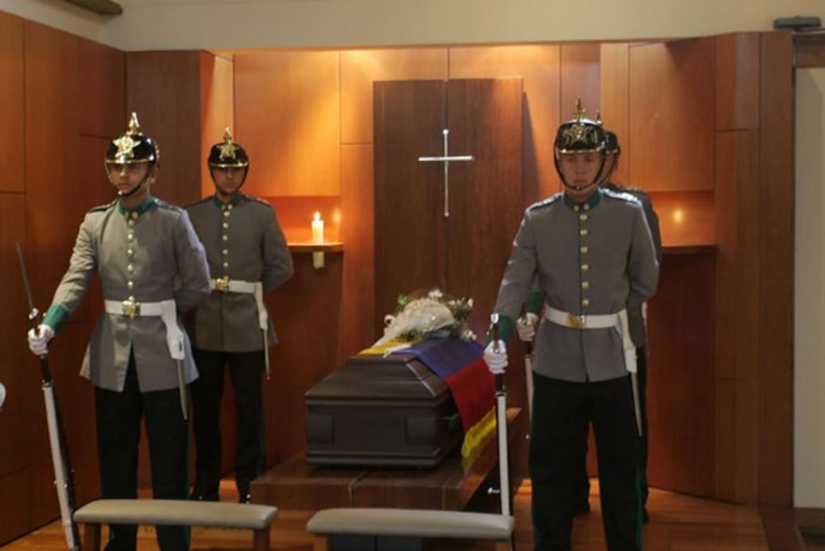 Velación de la senadora Gilma Jimenez. COLPRENSA