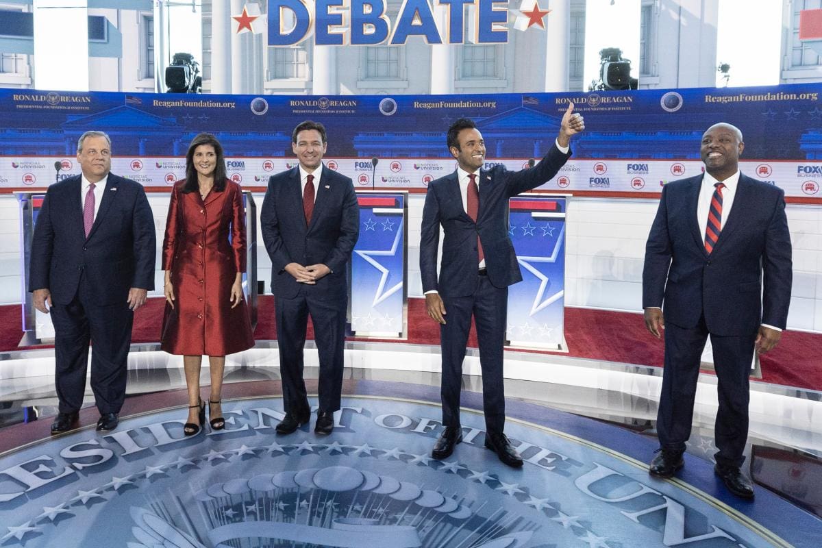 Segundo debate republicano de EE.UU. : entre críticas a Biden y dardos a Trump
