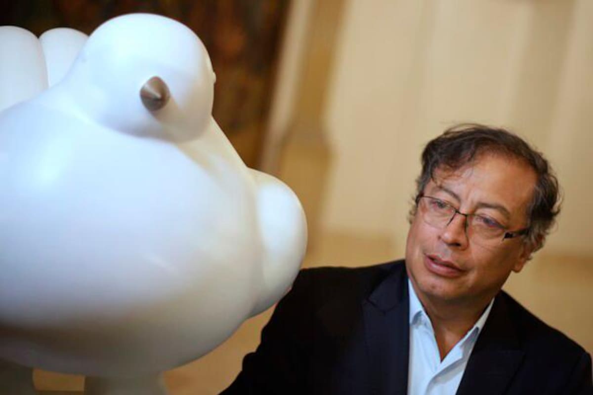 La Paloma de la Paz volvió a ser instalada en la Casa de Nariño