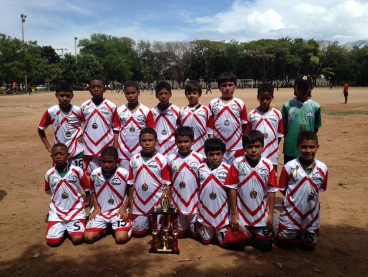 Alameda La Victoria, campeón nacional en la categoría sub-10. FOTO CORTESÍA