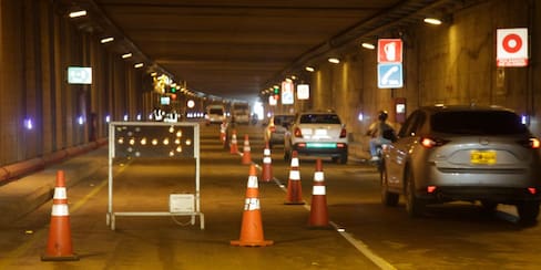 Restricciones en el Túnel de Crespo por obras de mantenimiento