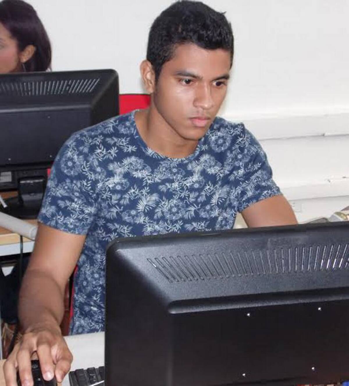 Hamilton Negrete, estudiante nominado.