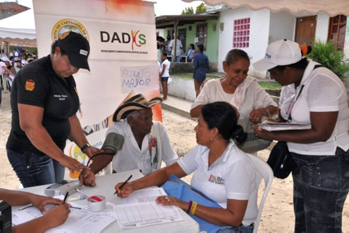 El Dadis atendió a más de doscientas personas del suroccidente de Cartagena. Cortesía