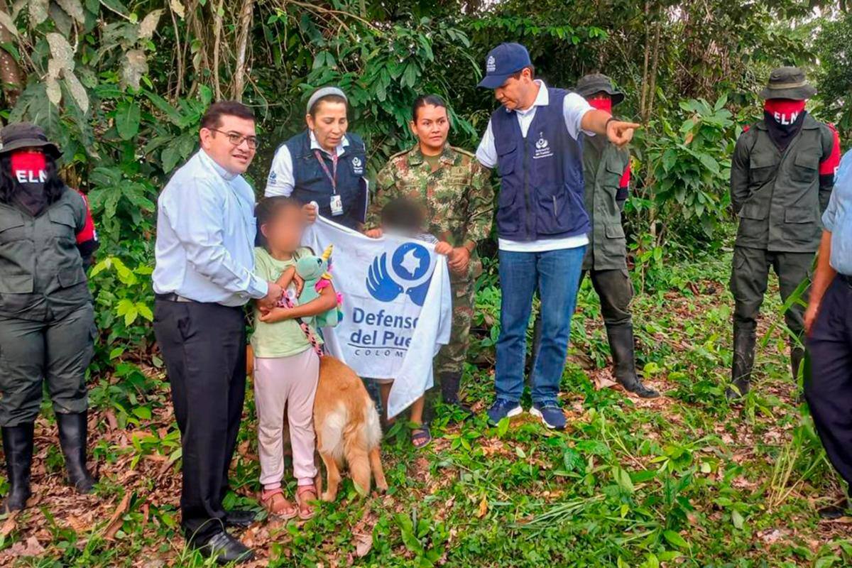 Urgente: Eln libera a sargento Karina Ramírez y a sus dos hijos
