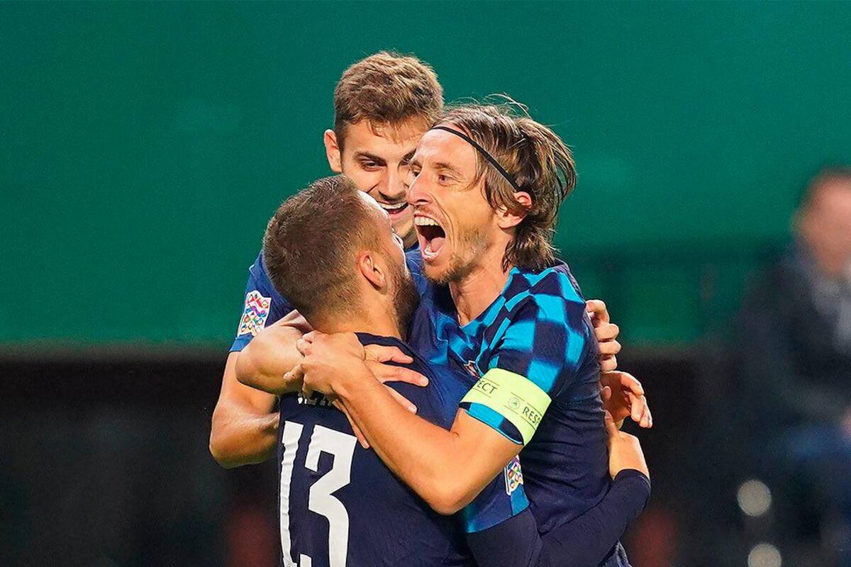 Modric guía a Croacia al Final Four de la Nations League