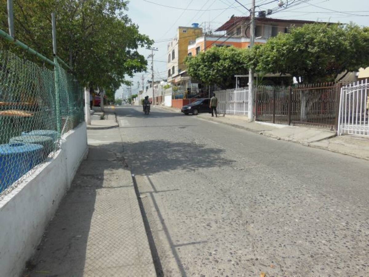 La diagonal 62 es la más usada por los atracadores motorizados, porque les permite una rápida retirada. Ruben Dario Alvarez.