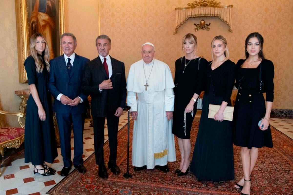 “Si está preparado, boxeamos”: la propuesta de ‘Rocky’ al papa Francisco