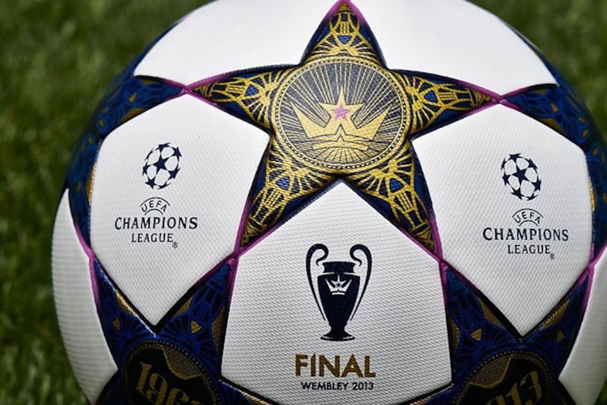 Adidas presentó el nuevo balón para la final de Uefa Champions League 2013. Colprensa