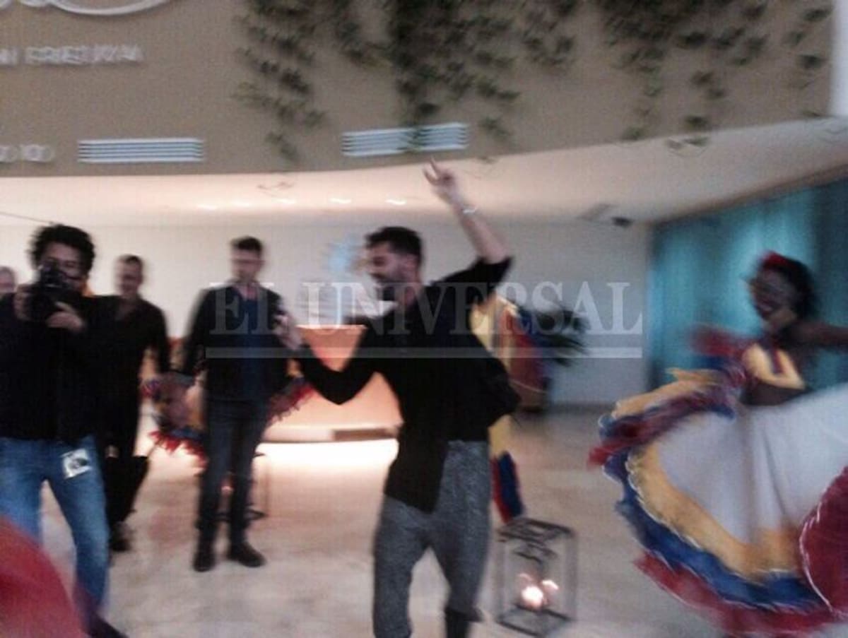 Ricky Martin en Cartagena. EL UNIVERSAL