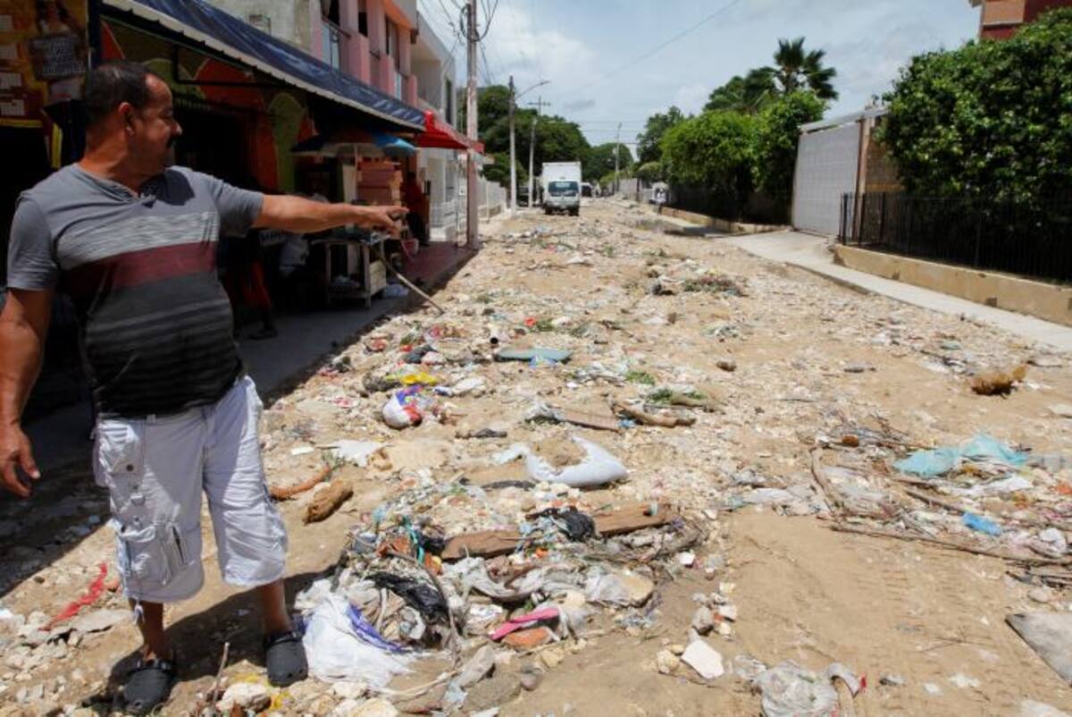 3250 familias damnificadas dejan las lluvias hasta el momento en 61 barrios de Cartagena. La cifra podría aumentar. Julio Castaño