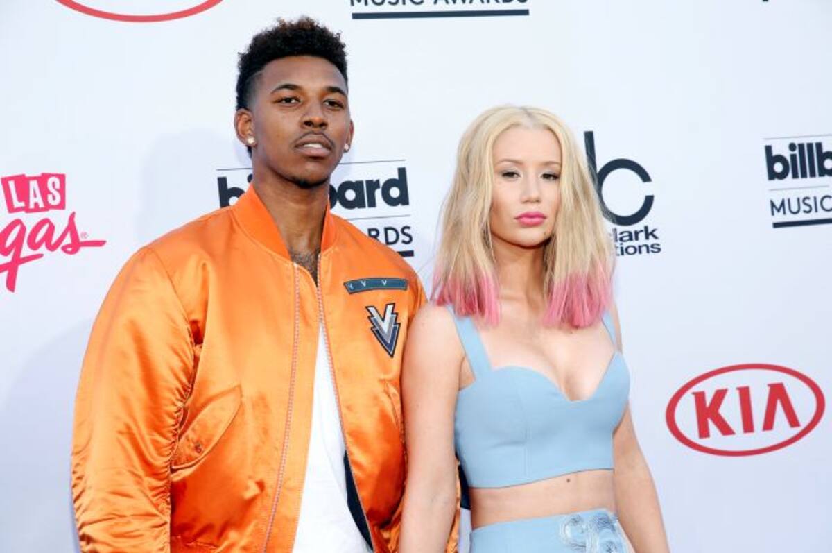 Iggy Azalea y Nick Young. AP Eric Jamison