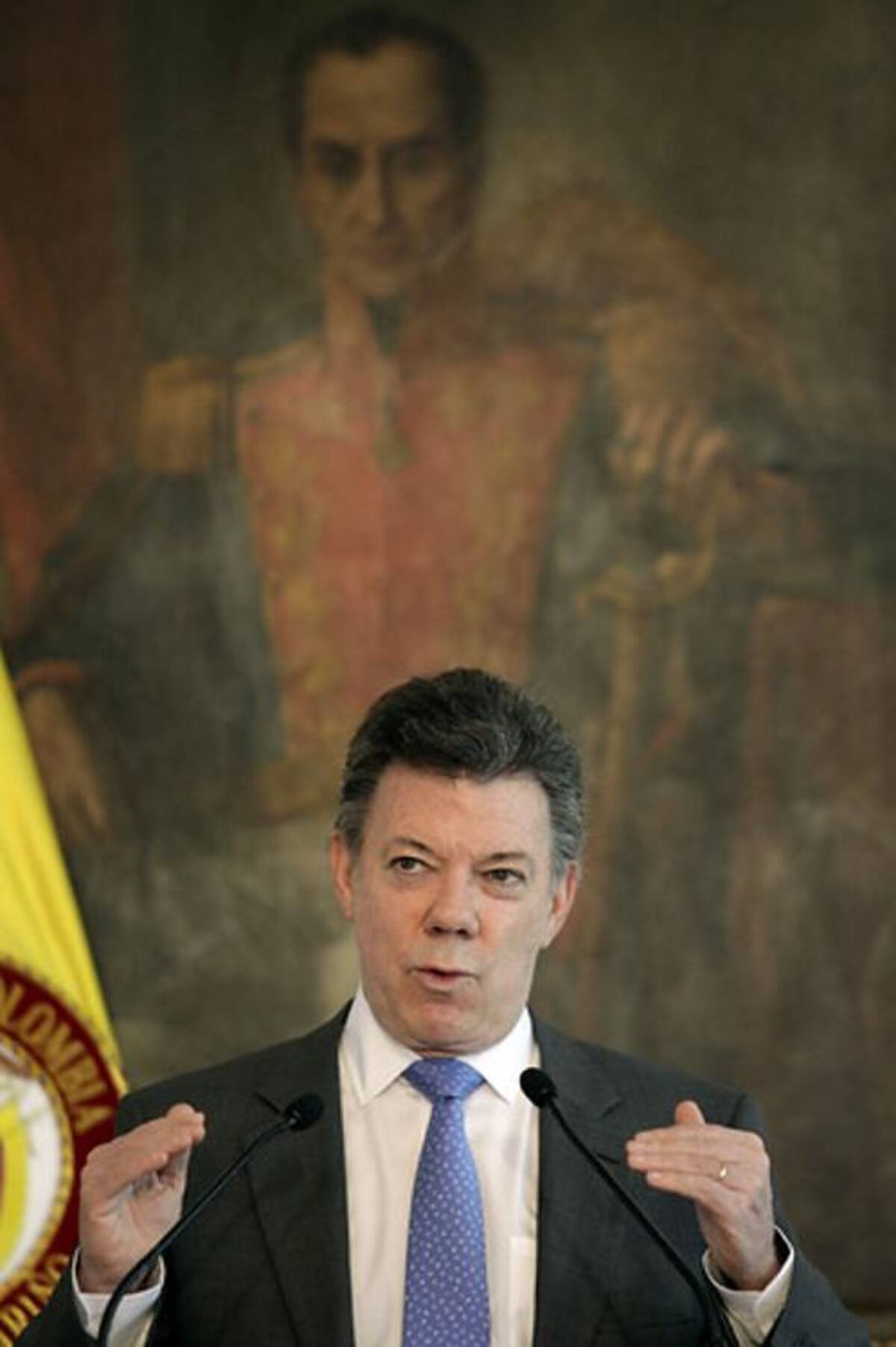 El presidente Juan Manuel Santos se encuentra en la reunión extraordinaria. COLPRENSA