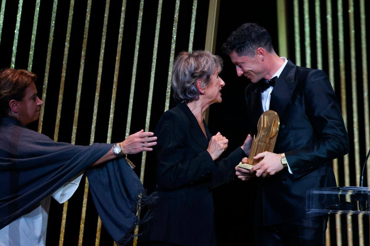 Robert Lewandowski, elegido el mejor goleador del año