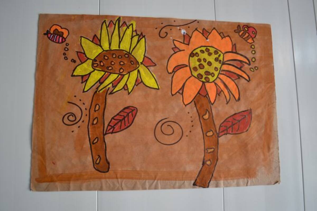 Una de las obras que se expuso. CORTESÍA