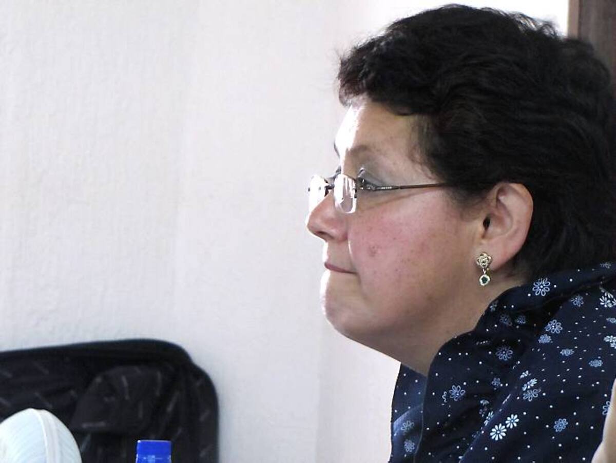 Gloria Isabel Mamanché, fiscal.