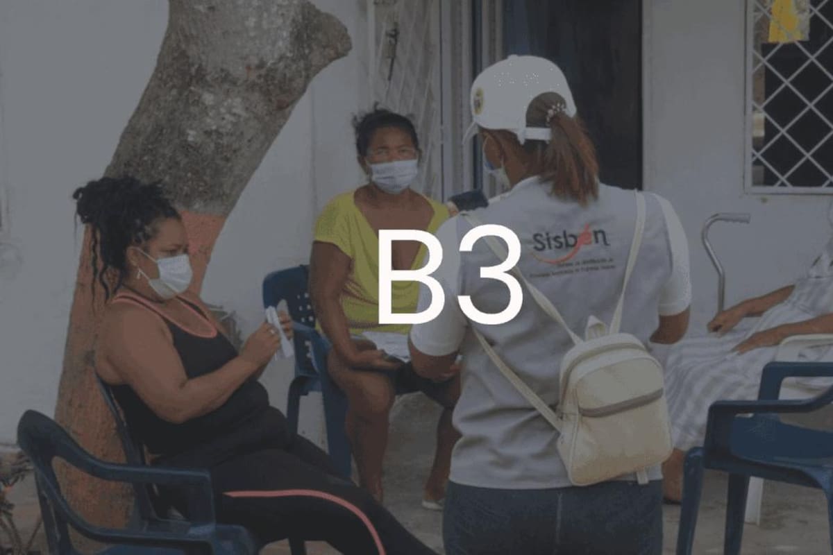 ¿Qué pasa si soy Sisbén B3? Estos serían los beneficios y subsidios para 2024