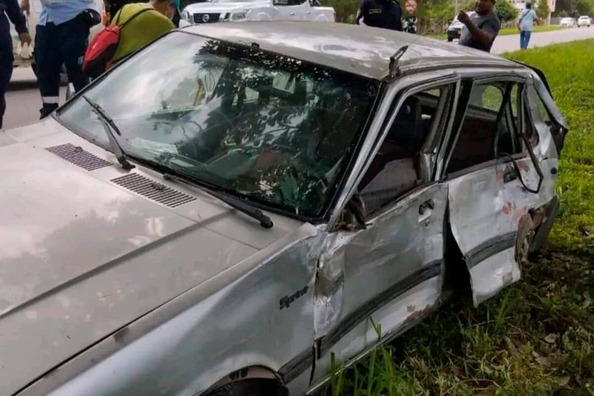 ¡Tragedia! Niño de 9 años muere en triple choque: iba junto a su abuela