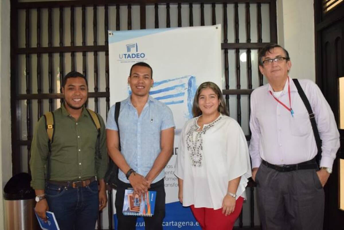 Adolfo Montero, Miguel Coneo, Elizabeth Campillo y Alfonso Cabrera. Foto: Cortesía