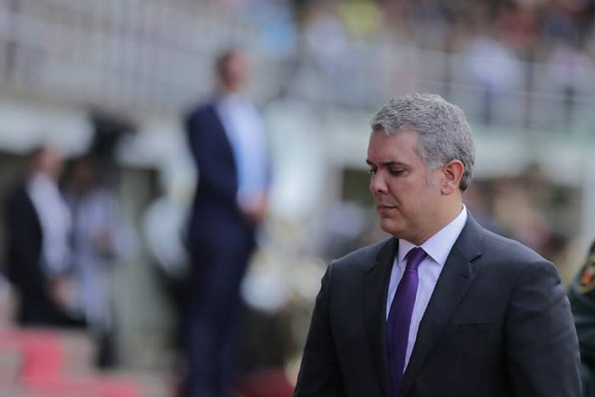 Iván Duque, presidente de Colombia. Colprensa.